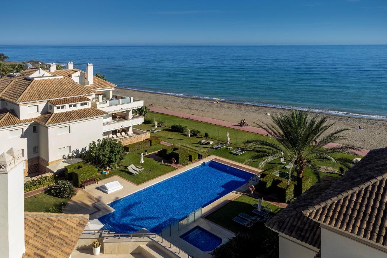 Appt 401-3-Bed-Heaven Beach-Paseo-All Year Heated Pool-Free Bikes Estepona Bagian luar foto