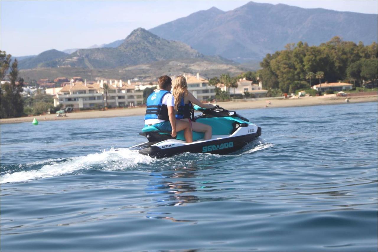 Appt 401-3-Bed-Heaven Beach-Paseo-All Year Heated Pool-Free Bikes Estepona Bagian luar foto