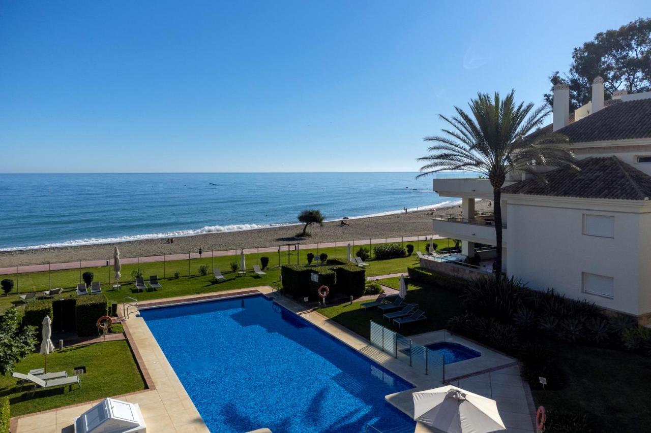 Appt 401-3-Bed-Heaven Beach-Paseo-All Year Heated Pool-Free Bikes Estepona Bagian luar foto