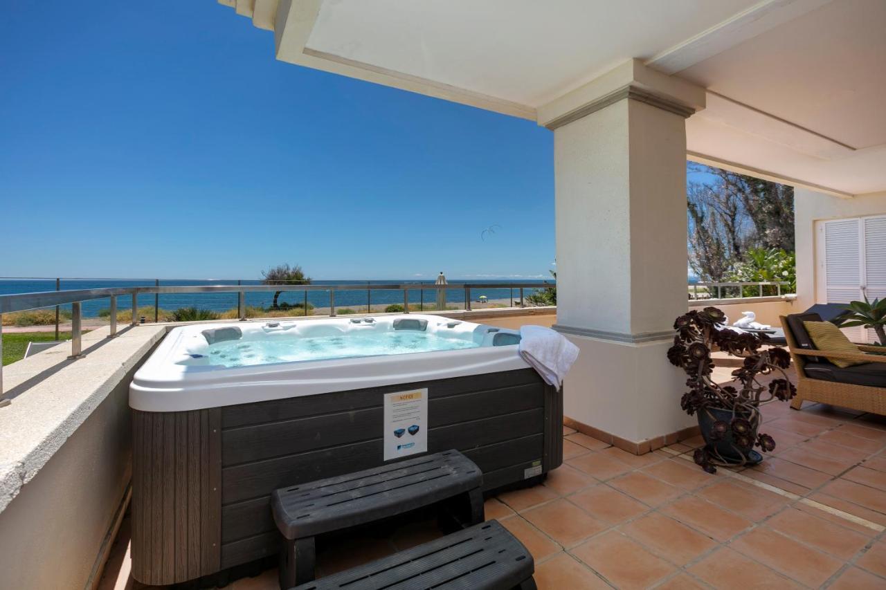 Appt 401-3-Bed-Heaven Beach-Paseo-All Year Heated Pool-Free Bikes Estepona Bagian luar foto