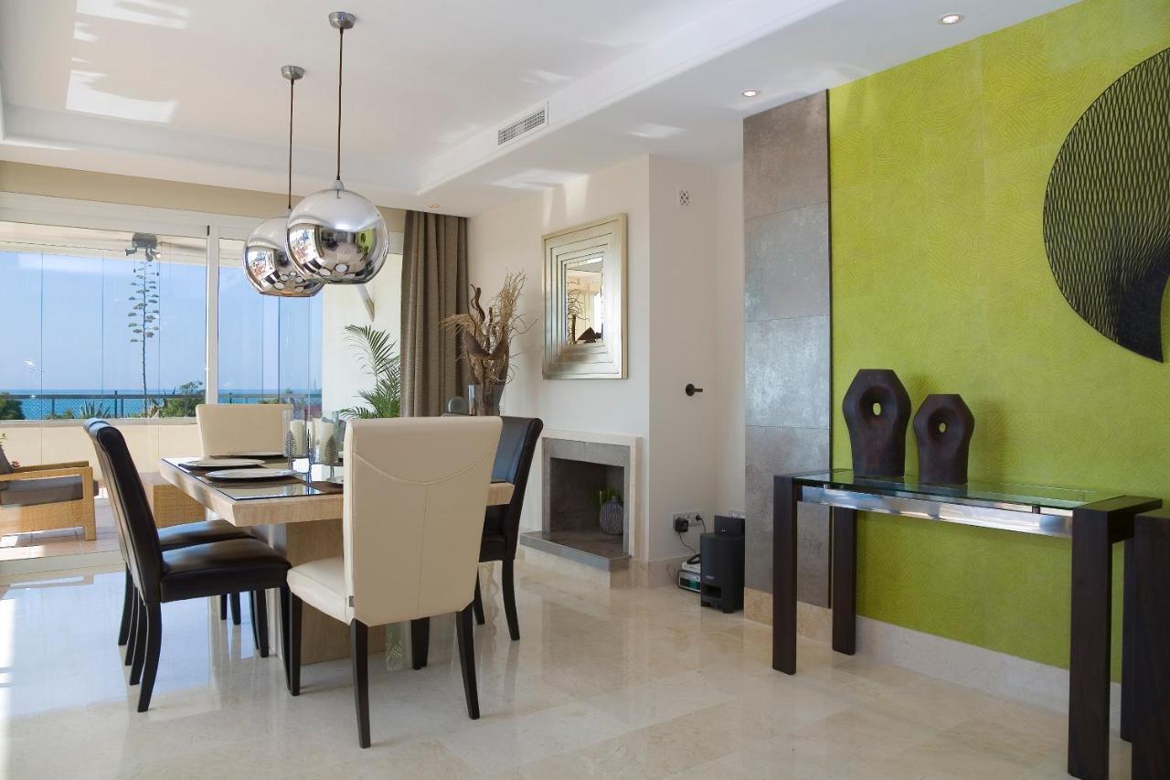 Appt 401-3-Bed-Heaven Beach-Paseo-All Year Heated Pool-Free Bikes Estepona Bagian luar foto
